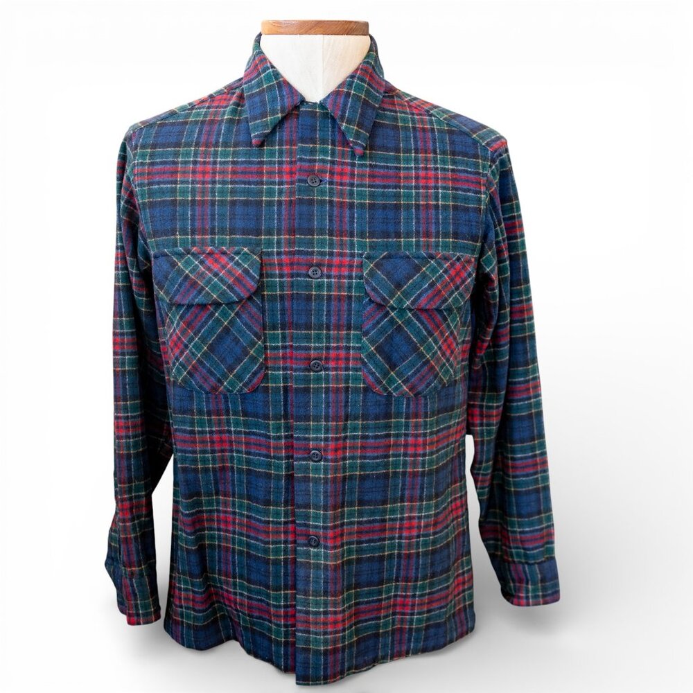 Pendleton Wool Shirt Authentic Allison Tartan Med… - image 1